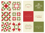 Multi Printworks Red Barn Christmas Pre-Cut Quilt Panels 55540-11P