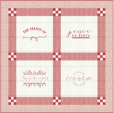 Multi Printworks Red Barn Christmas Pre-Cut Quilt Panels 55540-11P