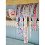 Tilda jacquard ribbon displayed on bolt.
