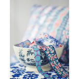 Tilda Lazy Days Jacquard Ribbon - Josephine Blue