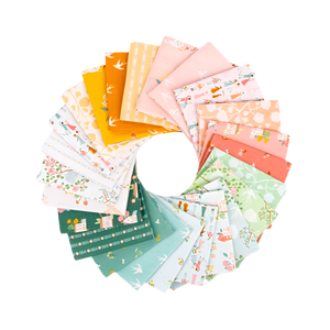 Emma Fat Quarter Bundle Citrus & Mint Designs