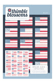 Stars and Stripes Quilt Kit - Floral Version