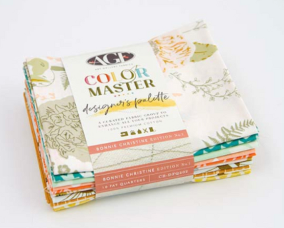 Color Master Designer's Palette Bonnie Christine Edition No. 1 Fat Quarter Bundle