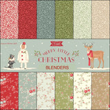 Tilda Merry Little Chirstmas Eve & Noel Blender Prints - Fat Quarter Bundle