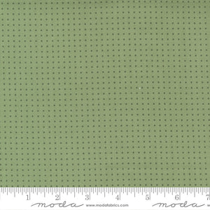 Dwell Grass Pin Dot Yardage 55276-17 by Camille Roskelley