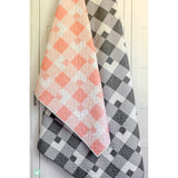 Farmhouse Plaid Quilt Kit by Aqua Paisley Studio - Gray or Pink