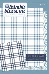 Simple Plaid Quilt Kit by Camille Roskelley