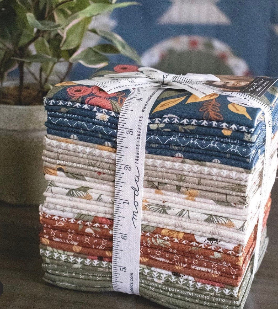 Forest Drive Quilt buy Kit with Flower Pot fabric by Lella Boutique from Moda