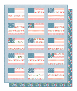 Stars and Stripes Kit in Dwell by Camille Roskelley - Thimble Blossoms