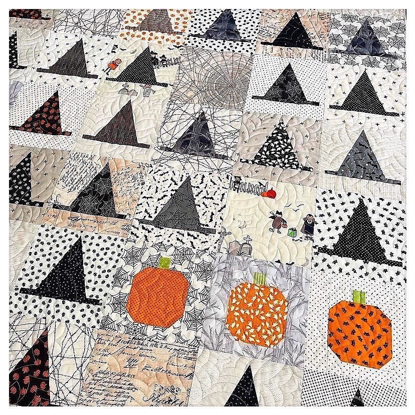 Halloween Quilt Kit store from Blend Fabrics