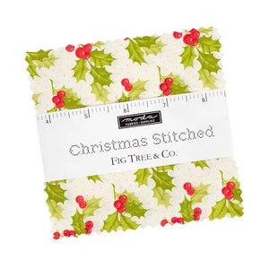 Christmas Stitched Charm Pack by Fig Tree & Co.
